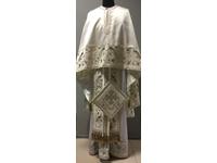 Embroidered priest vestment