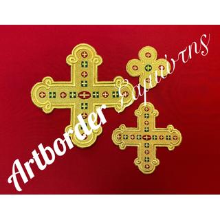 Priest machine made set of crosses 063IK