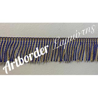 Twist type fringe 2 colours 6005 2x 5cm.