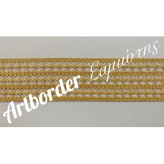 Gold lace 715-3, 8cm.