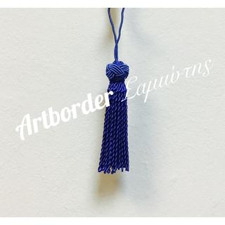 Tassels for epigonation made by twist fringe , Fa 6005-R , 10cm.