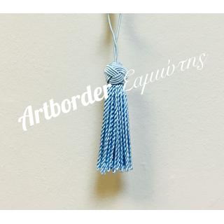 Tassels for epigonation made by twist fringe , Fa 6005-R , 10cm.