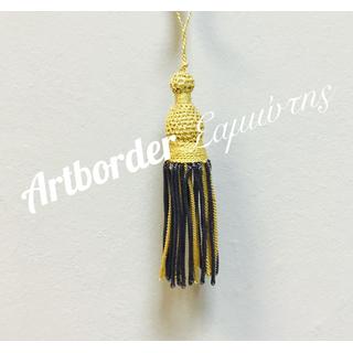 Wire tassel for epigonation 2 colours Ft-1d