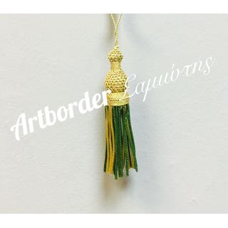 Wire tassel for epigonation 2 colours Ft-1d