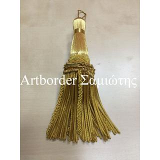 Wire tassel with big bullion Ft-4sk 18cm.