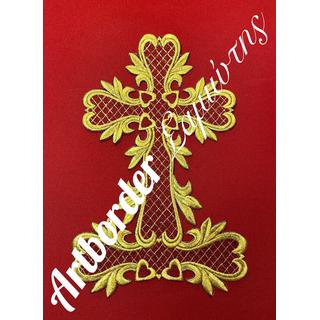 Embroidered crosses for Holy table KSAT 055Τ 30cm.