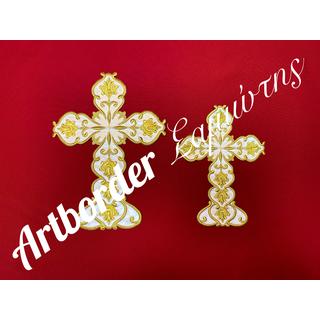 Κεντητοί σταυροί Αγίας τραπέζης KSAT083