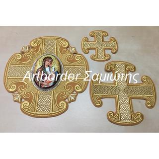 Crosses with enamels KSM01-01