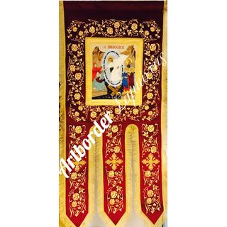 Embroidered banners, Ressurection , Lav 03