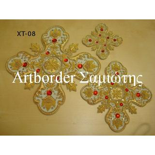Набор крестов ручной работы для священника, Арт XT08